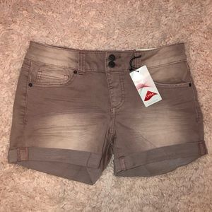 Mudd Size 9/30-31" Waist Shorts Rose Taupe
